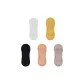 5 Pack (White+Yellow+Black+Orange+Khaki)