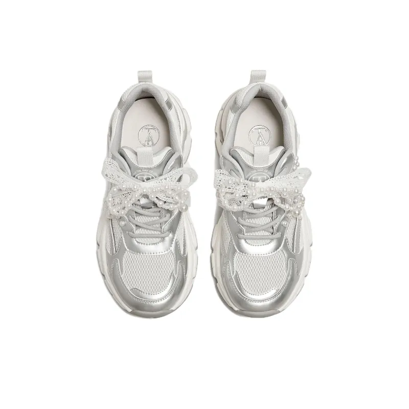 TATA Breathable Low Top Chunky Sneakers Women's-6