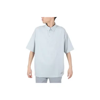 Adidas Polo Shirt Men's Light Blue