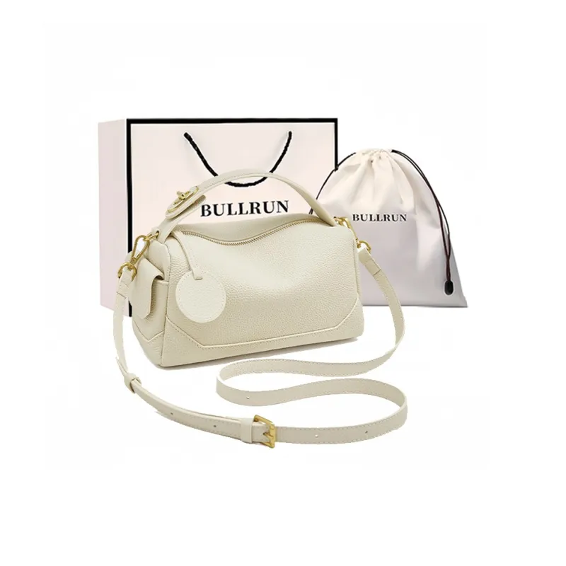 Bullrun Cow Leather With Synthetic Leather Handbag Women's Multicolor-0