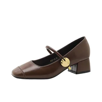 SUPEREDGE Chunky Heel High Heels Women's