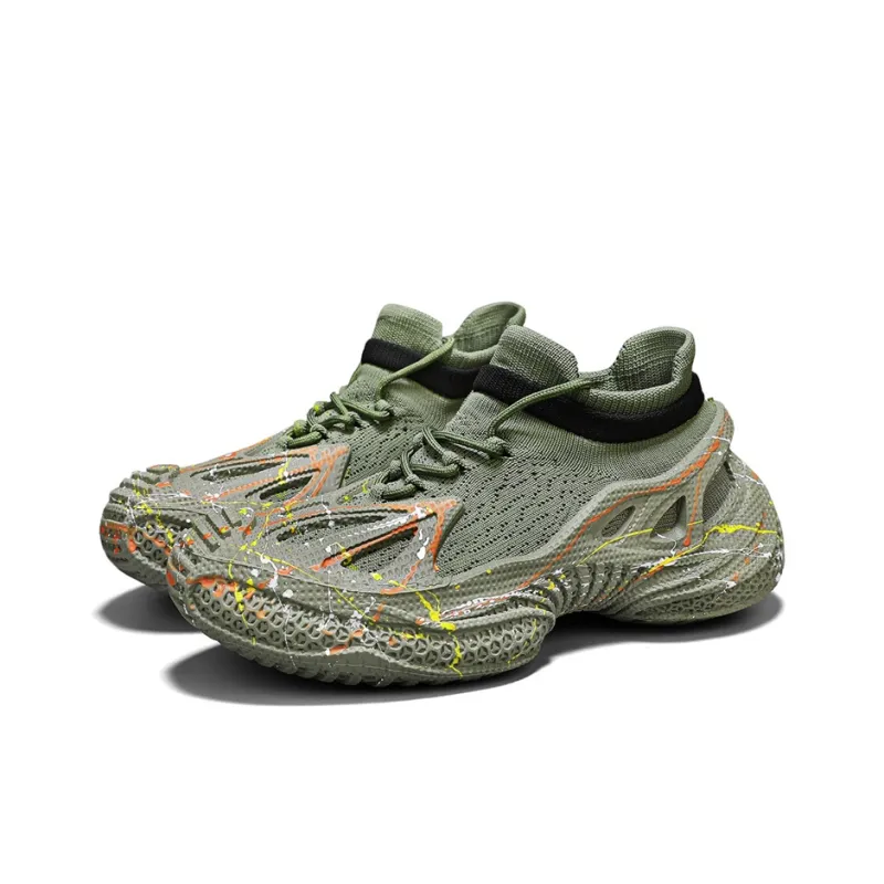 HACKBUTEER Low Top Casual Shoes Men's Box Included-8
