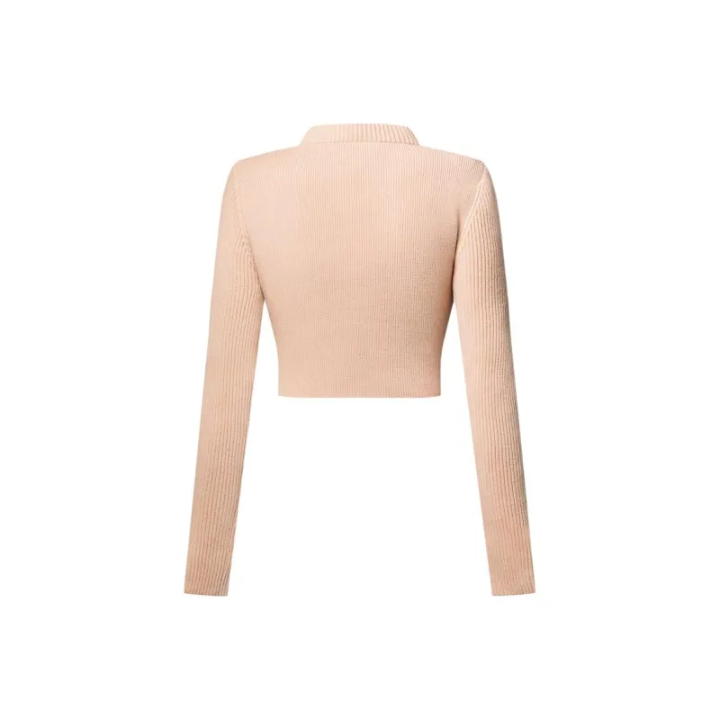 LOUIS VUITTON Belted Cropped Pullover-1