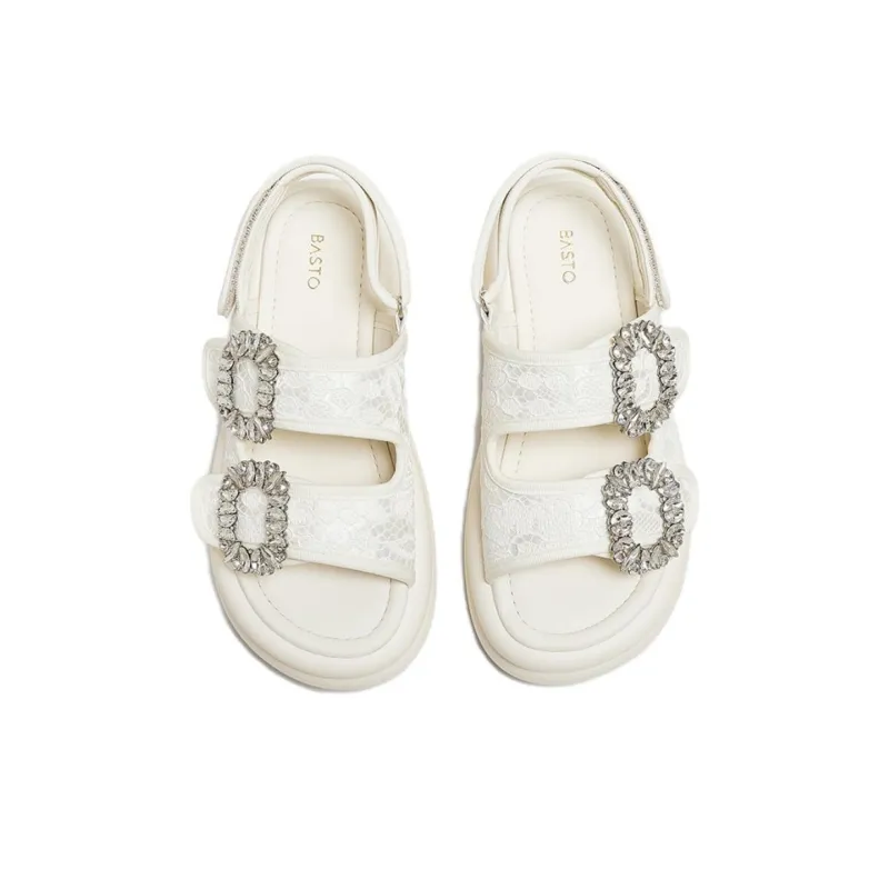 BASTO One Strap Sandals 4.5CM Women's-6