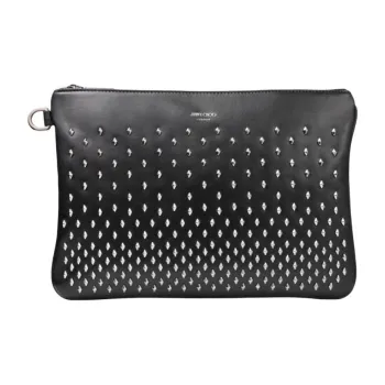 Jimmy Choo Derek Leather Clutch Bag