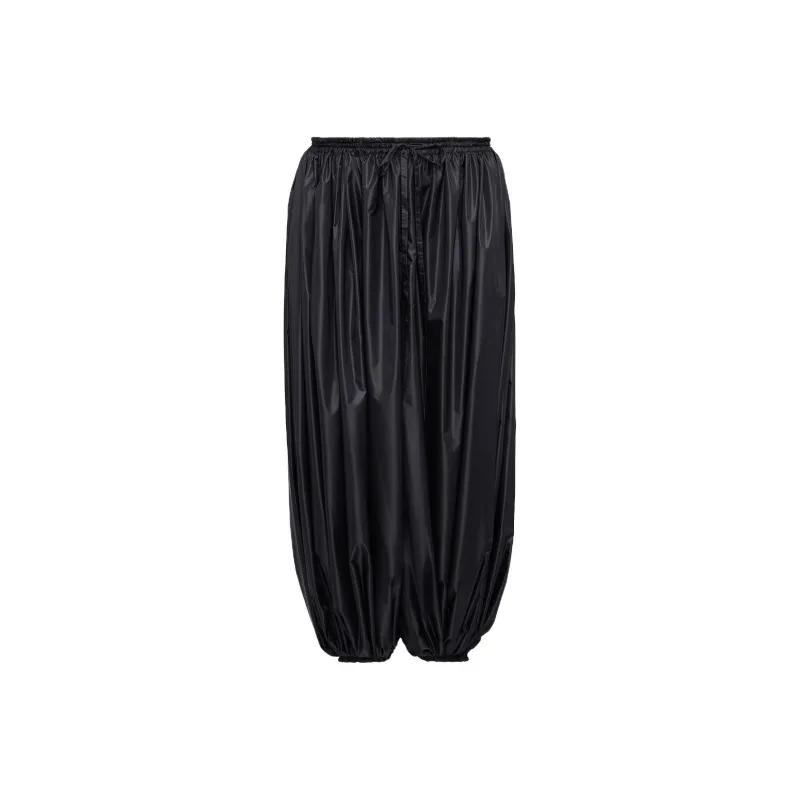 Alaia Ballon Pleated Cropped Pants-0