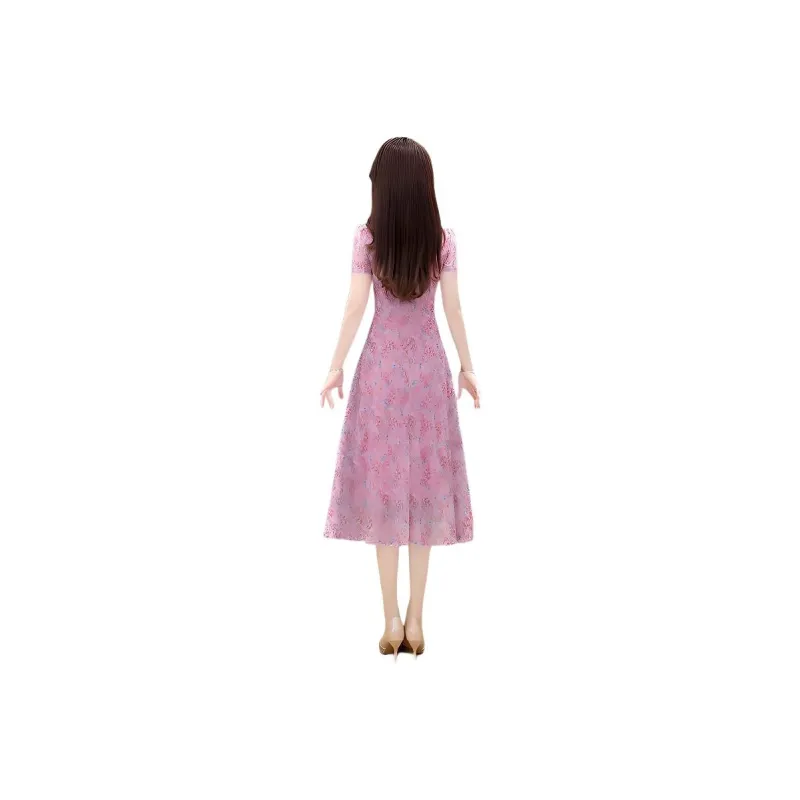 The Temptation Of The Muse Short Sleeved Dress Women's-3