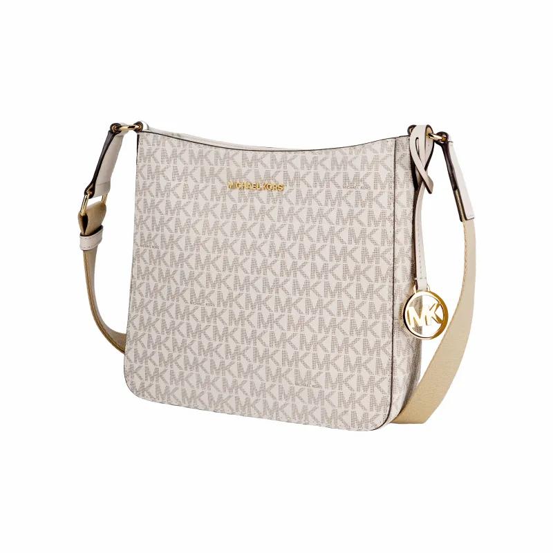 MICHAEL KORS Jet Set Travel Small Signature Logo Messenger Bag-1