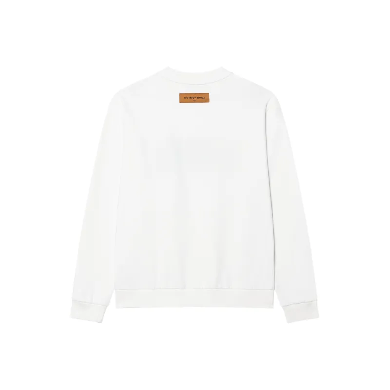 LOUIS VUITTON Sweatshirt Men's White-1