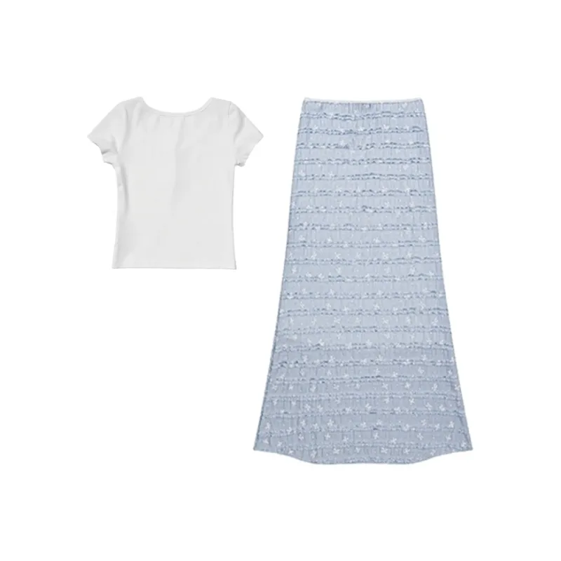 PLANE DRIFT Two Piece Skirt Sets Women's-1