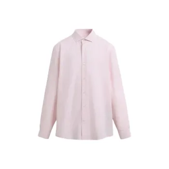 ZARA Shirts Men Light Peach Pink
