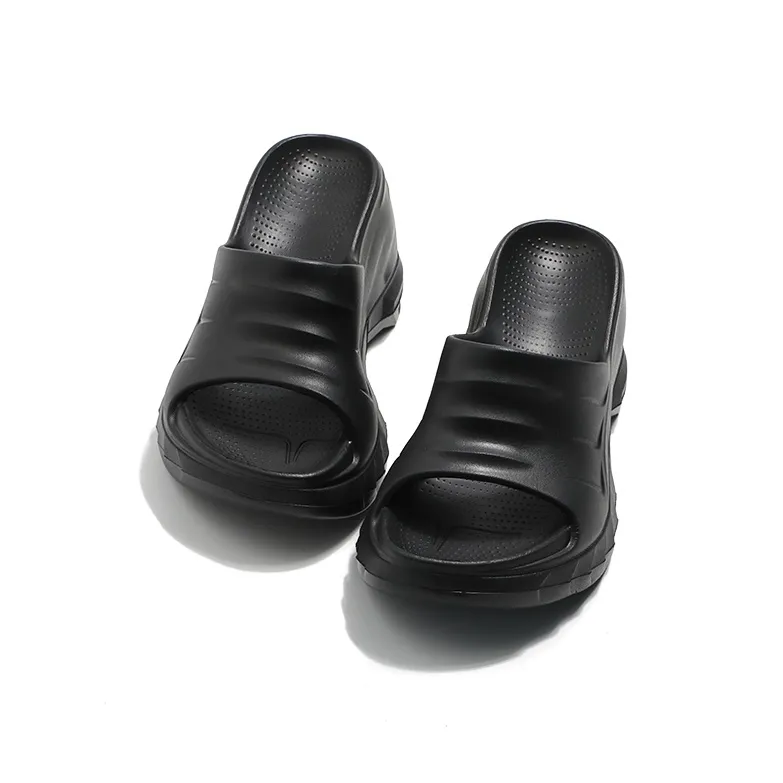 MIS. DANNY Slip Resistant Slide Slippers Women's Black-3