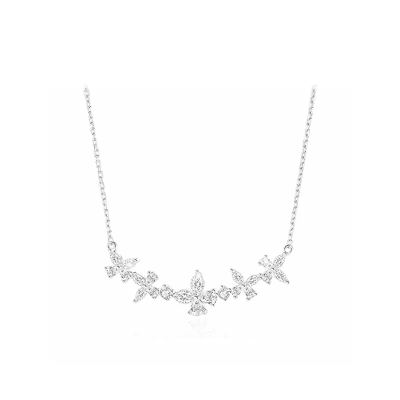 CHIEMOT S925 Silver Necklaces Women's-0