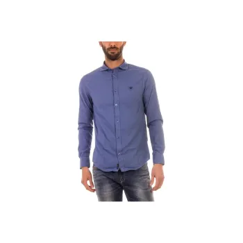 ARMANI JEANS Shirts Men Blue