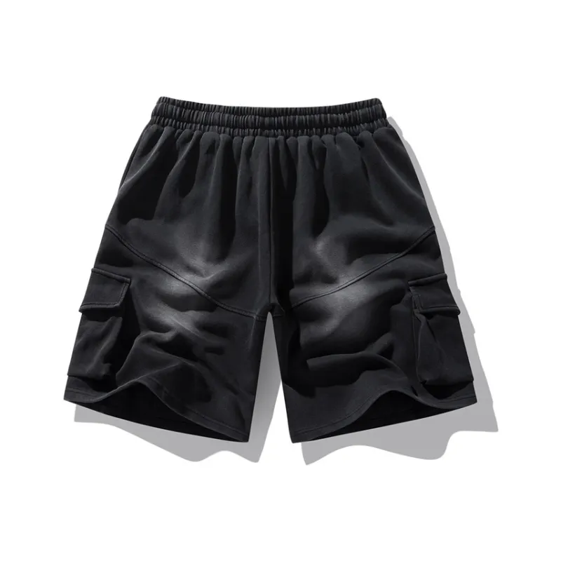 EMERICA Denim Shorts Unisex Black-1