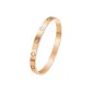 [Lucky Four-Leaf Clover]Bangle, Rose Gold