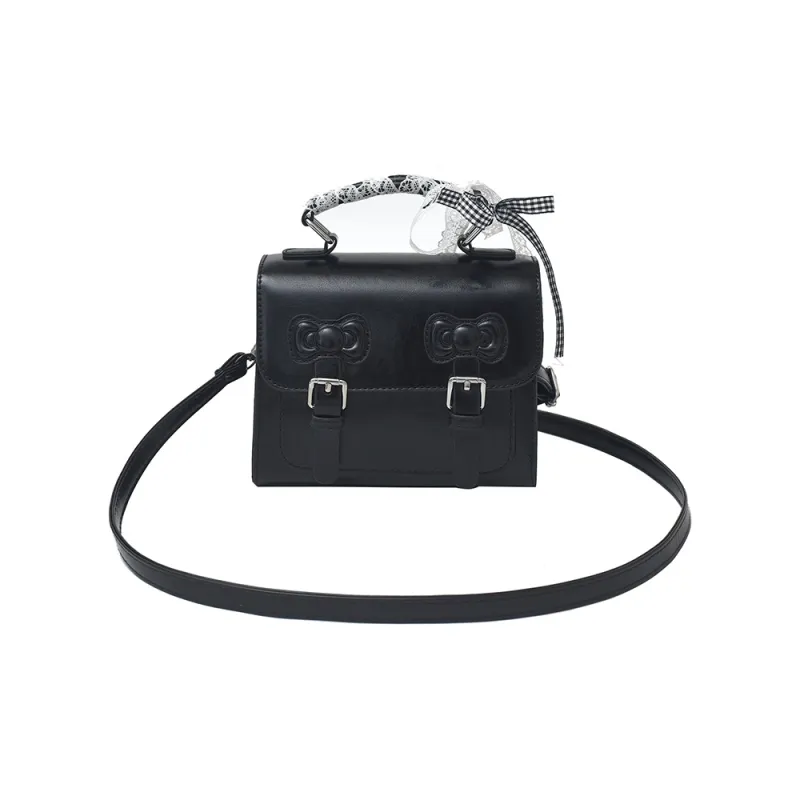 TOUTSEUL YOLO PU One Shoulder Handbag Women's Ecru/Black/Silver/Purple/Pink-7