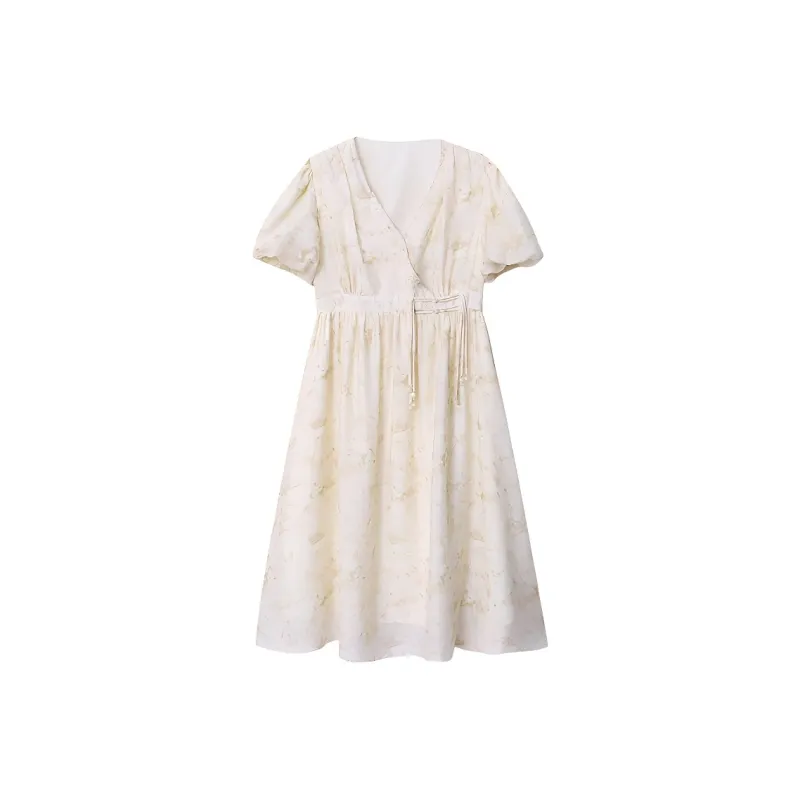 ONE SHALLOW Short Sleeved Dress Women's-0