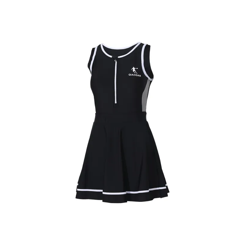 QIAODAN Adults One Piece Swim Dresses & Skirts Women's-7
