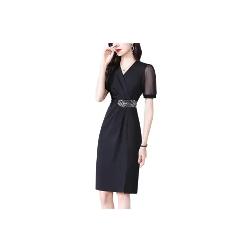 The Temptation Of The Muse Short Sleeved Dress Women's