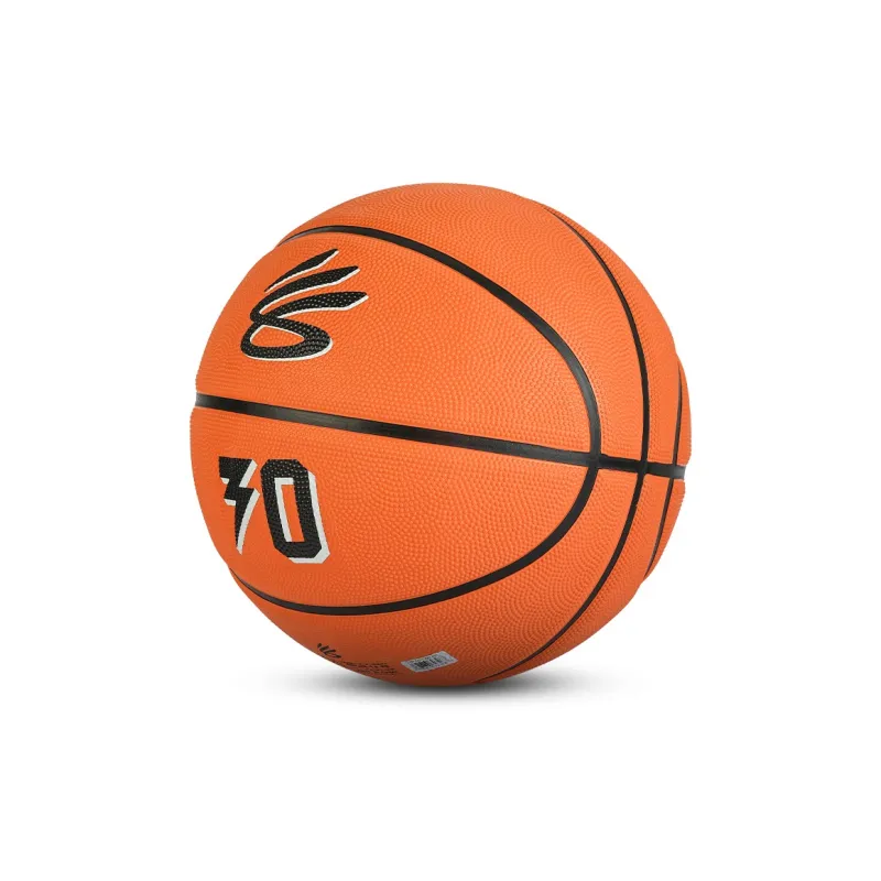 Under Armour Rubber Basketball Orange Size 7 Ball Street Training Unisex-2