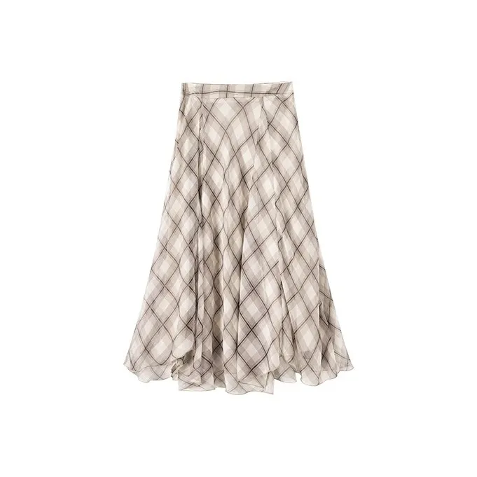 LUYOUYE Casual Long Skirt Women's-0
