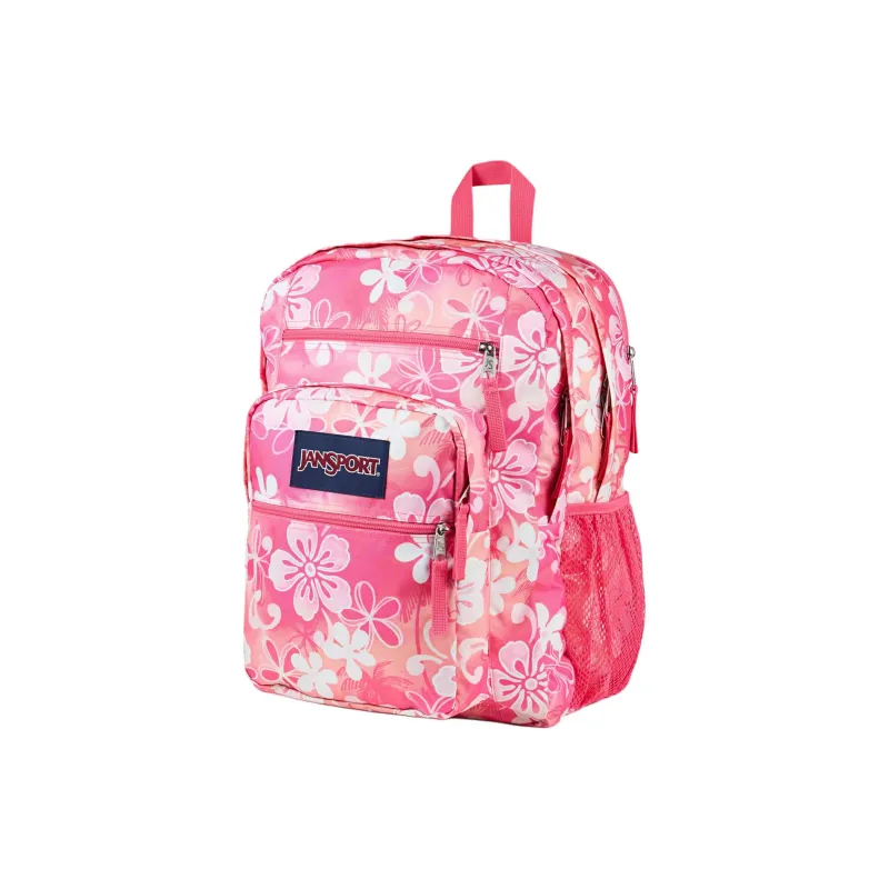 JanSport Polyester Backpack Women's Pink & White-1