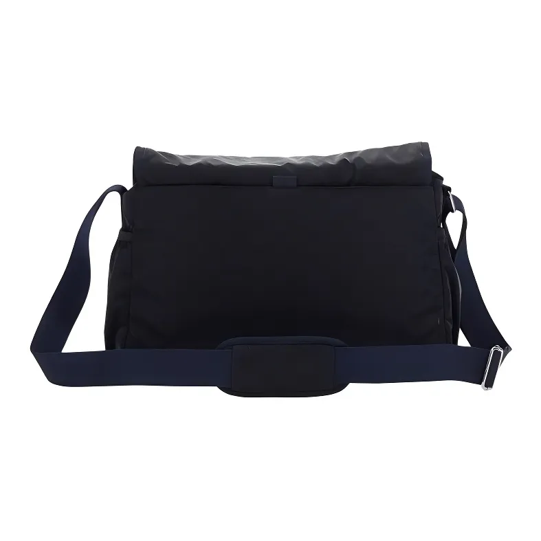 EMPORIO ARMANI Monogram Jacquard Foldover Top Shoulder Bag-3