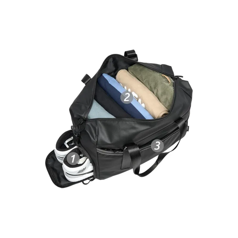 VIHUS Gym Bags Black-4