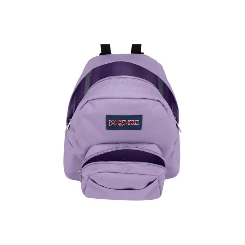 JanSport Zip Closure Backpack Mini Women's Purple-3