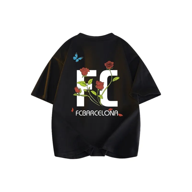 FCB ARCELONA T Shirts Unisex-2