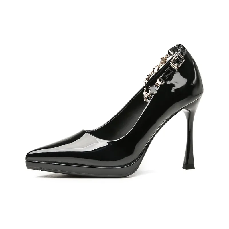 Varib Slim Heel High Heels 8/10cm Women's-0