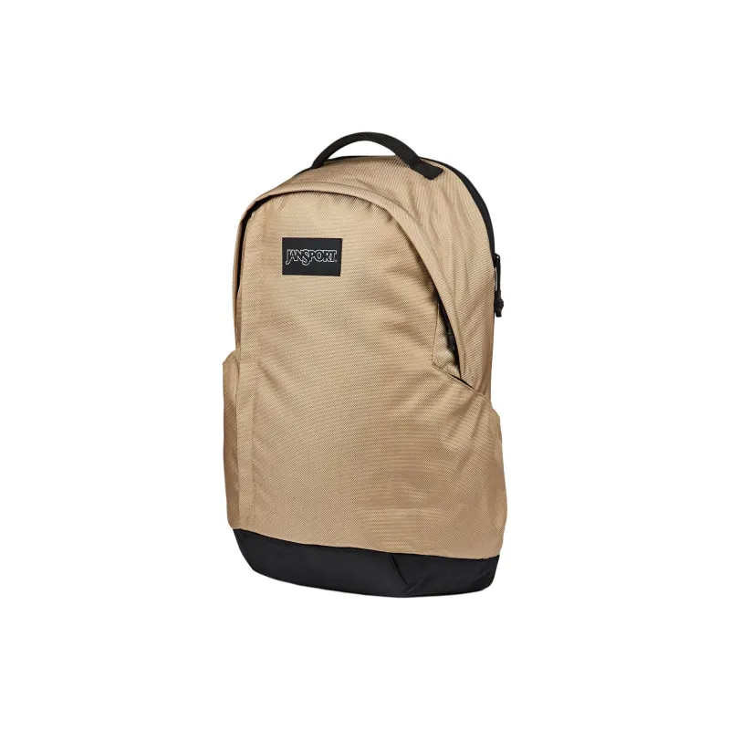 JanSport Recycled Polyester Backpack Unisex Brown & Black-3