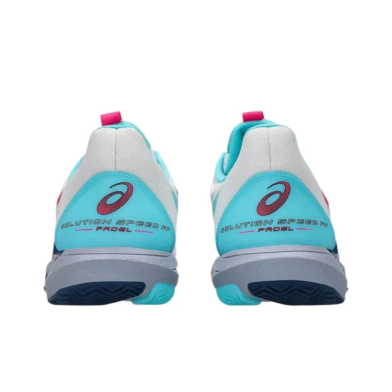 Asics Solution Speed Ff 3 Padel White Hot Pink-5