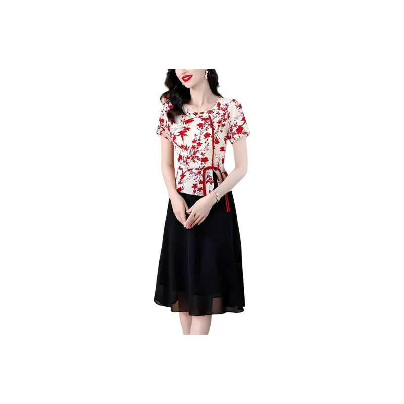 The Temptation Of The Muse Short Sleeved Dress Women's-5