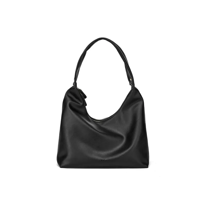 JOSINY Synthetic Leather Shoulder Bag Regular Women's Ivory White/Black-7