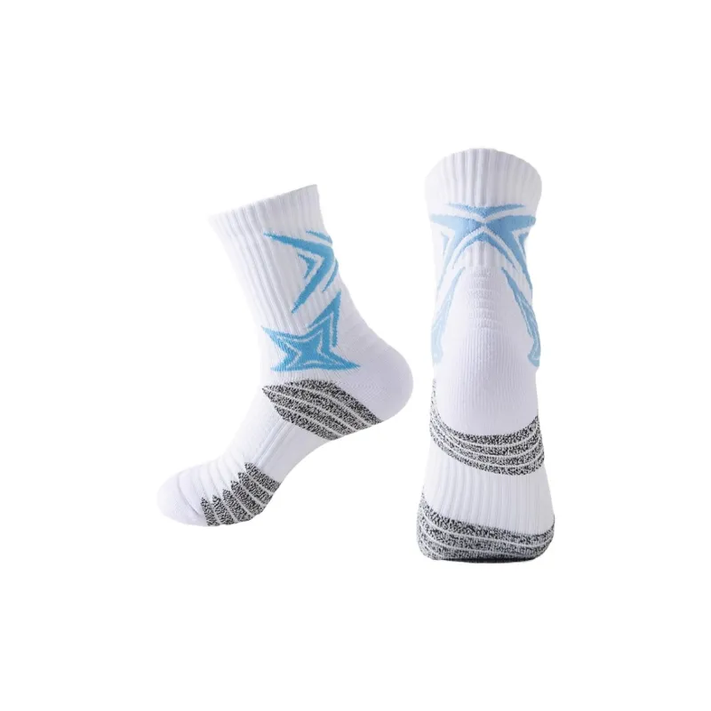 Gentle Welcome Basketball Socks Men's-4