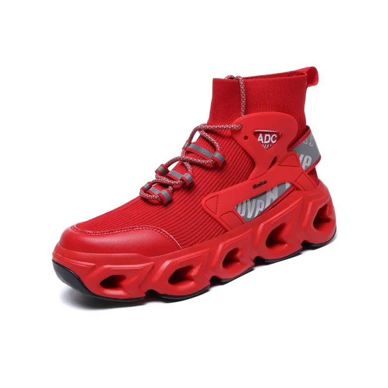 BAKE Slip Resistant, Abrasion Resistant, Lightweight High Top Casual Shoes Men's-10