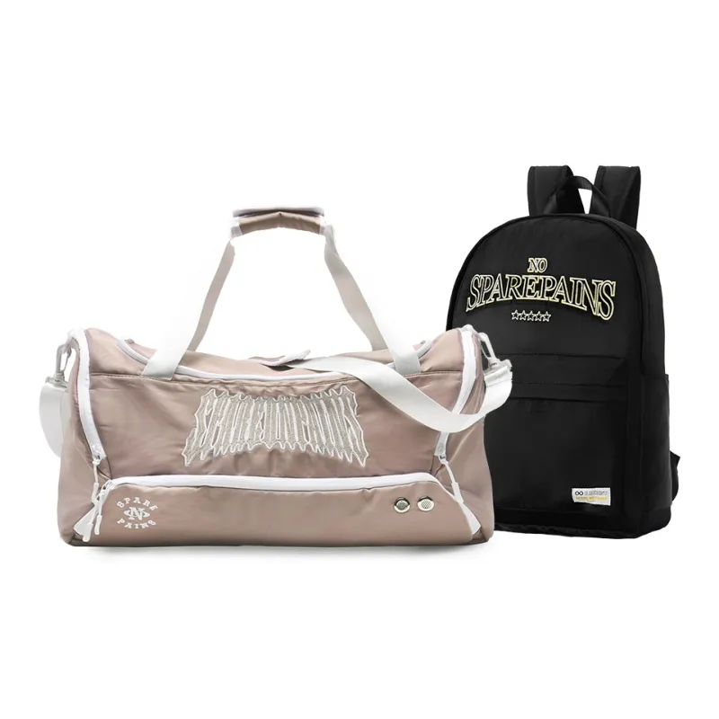 Spare No Pains. Polyester Basketball Bag, Crossbody Handbag, Gym Bag Tubas Unisex Black-19