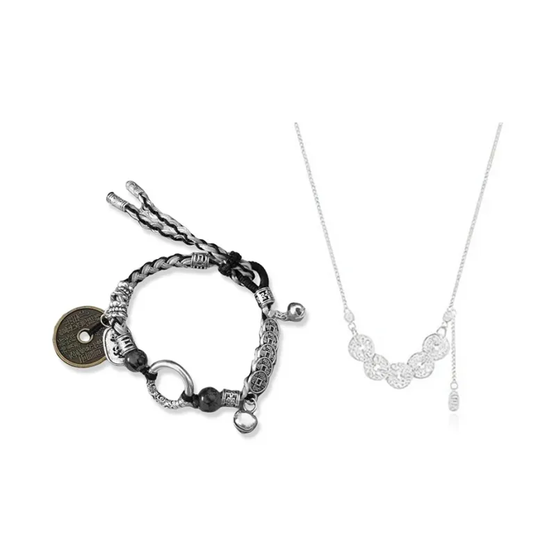 QUIET LOVE Alloy Rope Bracelets Women's-6