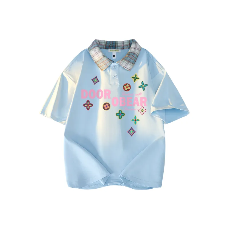 Budding Bear Polo Shirts Unisex-11
