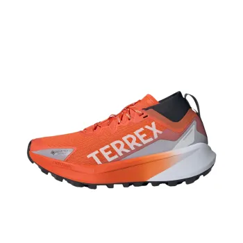 Adidas Terrex Agravic Anti Slip Wear Resistant Low Top Running Shoes Women's Orange