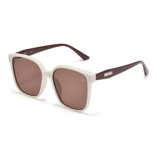 Maserati TR/Memory Plastic Square Sunglasses Women's