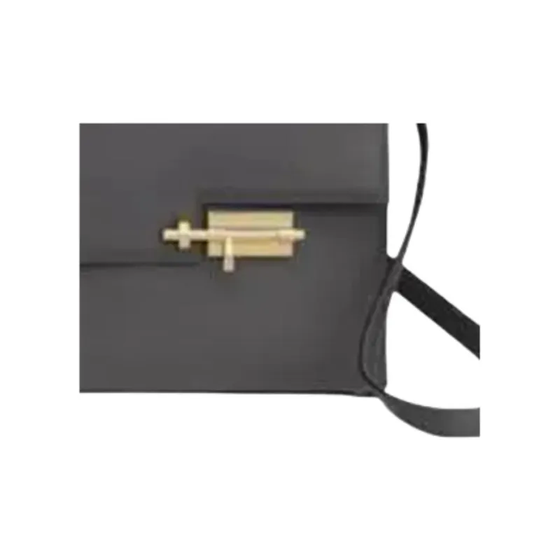 HERMES Verrou Epsom Calfskin Shoulder Bag 21 Women's 88 Graphite Gray-4