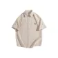 [Ice Silk Shirt]Light Rice (Ho Letter Letter Breast)