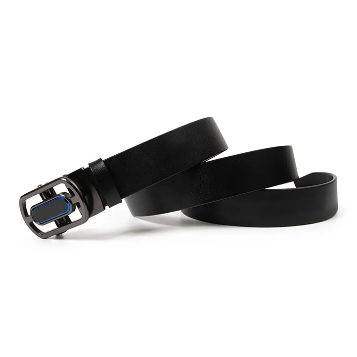 BAIJUAN Top Grain Cow Leather Belts Men's 3.5CM-3