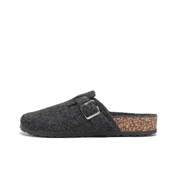 Dunnu Rubber Sole Slip Resistant Massage Closed Toe Slippers Men's