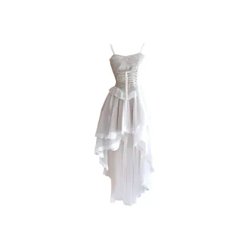 Mu Xiao Xin Slip Dresses Women's Champagne