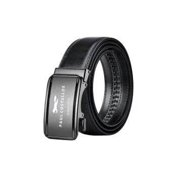 PAUL COSTELLOE Cow Split Leather Belts Unisex 3.5cm