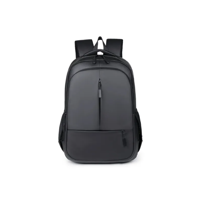 Kewuku Polyester Backpack Unisex Gray/Black/Blue-3